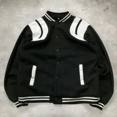 ブラック　テディジャケット（スタジャン) 00's vintage アーカイブ