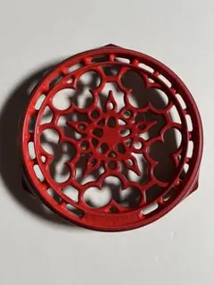 5A11 廃盤 希少 ル・クルーゼ ポットスタンド 赤5段 Le Creuset - メルカリ
