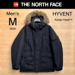 ザ ノースフェイス ダウン M ダウンパーカ ダウンジャケット 黒　HYVENT