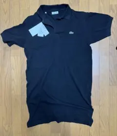LACOSTE 黒 ポロシャツ ワンピース　サイズ34