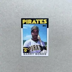 1986 Topps #11T Barry Bonds Rookie