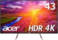 Acer モニター ディスプレイ ET430Kwmiiqppx 43インチ 4K