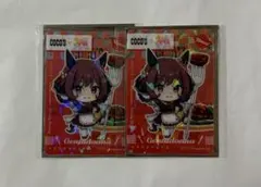 ブエナビスタ ジェンティルドンナ COCO'S コラボ クリアカード ウマ娘