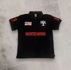 Lさん専用‼️HAUNTED MOUND ポロシャツ 黒 2026年最新】haunted moundの人気アイテム - メルカリ