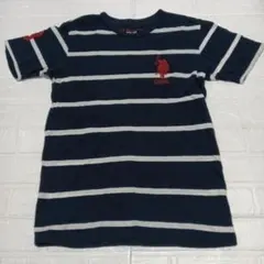 U.S. POLO ASSN. 테두리 티셔츠 네이비 M