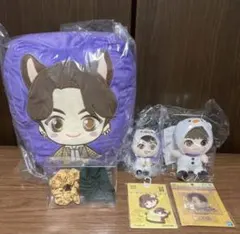 BTS タイニータン ジョングク ダイカット クッション ぬいぐるみ 他