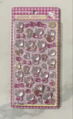 正規品　ボンボンドロップシール ハローキティ サンリオ 第2弾 ピンク