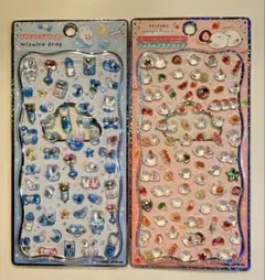 【2点セット】正規品 ストーンつきジュエルプチドロップ プチドロップステッカー