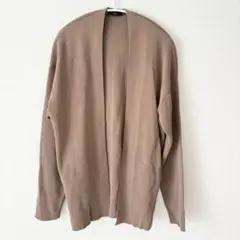 niko and…ニコアンド 長袖 カーディガン L ベージュ グレージュ