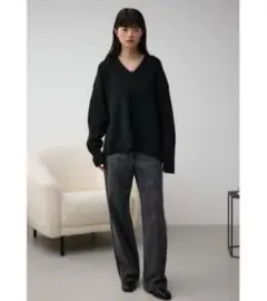 アズールバイマウジー　リブニット