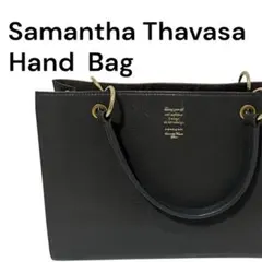 【GWセール】Samantha Thavasa ブラック ハンドバッグ