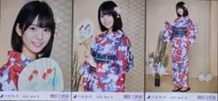 乃木坂46　生写真　3種コンプ　増田三莉音　浴衣2025