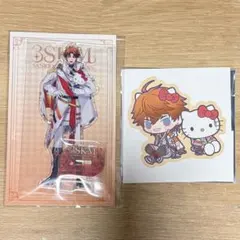 にじさんじ3SKM×サンリオ　アクリルスタンド　カード　北見遊征　キティ