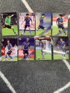 2022 日本代表選手 トレーディングカード 8枚セット