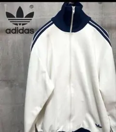 adidas アディダス 70s デサント　トレフォイルロゴ トラックジャケット