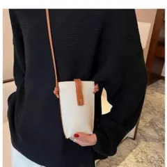 新品　スマホポーチレディース ショルダーバッグ 斜めがけ　スマホ　財布　バッグ