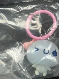 ぷくぷくあわわちゃん　ころんとクリアめじるしチャーム　あわっこちゃん1点