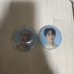 SEVENTEEN ウォヌ ミンギュ　HANABI缶マグネット