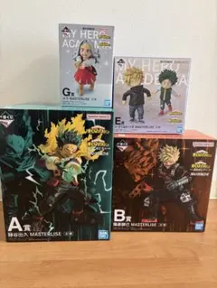 僕のヒーローアカデミア　一番くじ　フィギュア　更に向こうへ