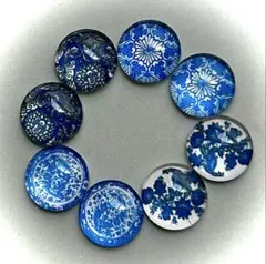 24)ガラスカボション12㎜