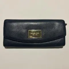 MICHAEL KORS ネイビー 長財布