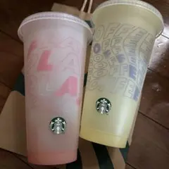 スターバックス　ミステリー　カラーチェンジタンブラー　２個