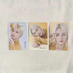 &honey ジョンハン トレカセット