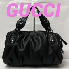 CBE03-26 グッチ メンズ アイコンビット ハンドバッグ