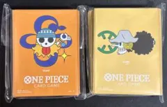 公式スリーブ　ナミ　ウソップ海賊旗　リミテッドカードスリーブ