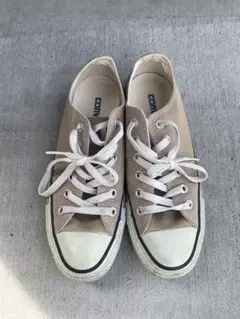 コンバースベージュ　オールスター　24cm 汚れあり