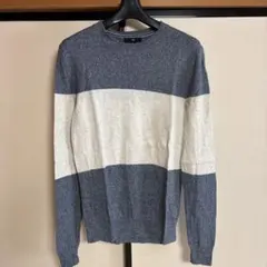 Gap クルーネック ニット セーター ボーダー XXS