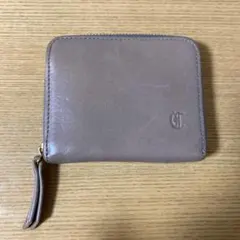 クレドラン コンパクトファスナー財布 グレー