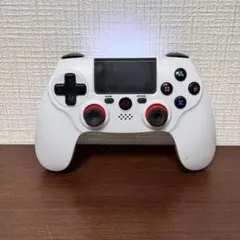 PS4互換ワイヤレスコントローラー P-QZT4 白