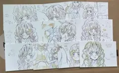 鬼滅の刃　ufotable 絵巻ポストカード　甘露寺蜜璃　10枚