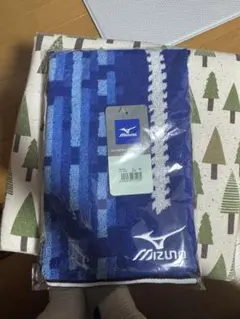 Mizuno ストライプ フェイスタオルのサムネイル