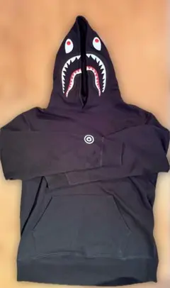ape シャークパーカー　ブラックのサムネイル