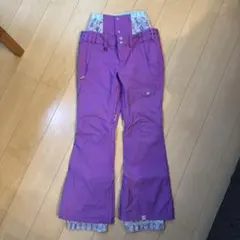 ROXY パープル スノーボードパンツ M レギュラースリムフィット