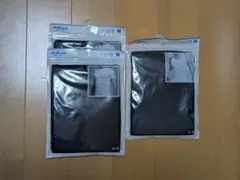 AIRism クルーネック半袖Tシャツ M ブラック２枚　他１枚