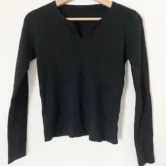 Doula Doula ニット　長袖　ブラック