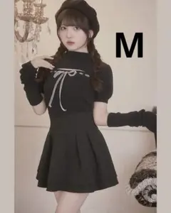 殿堂入り!!美脚になれるスカート♡（インナーパンツ付）黒