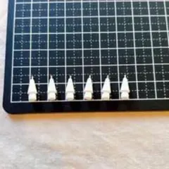 ☆　アップルペンシル　替え芯　交換用　ペン先　第1/2世代　金属製　ホワイト