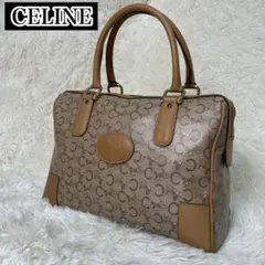 極美品 CELINE オールドセリーヌ ハンドバッグ ボストンバッグ Cマカダム