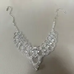 ビジューネックレス