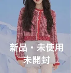 【LILY BROWN×MARY QUANT】ツイードニットジャケット