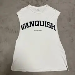 VANQUISH ホワイト タンクトップ M