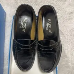 HARUTA ローファー 4514 ブラック 22.5cm EE