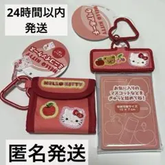 わくわくサンリオカプセルトイ部　ハローキティ　ミニコインケース　ミニクリアポーチ