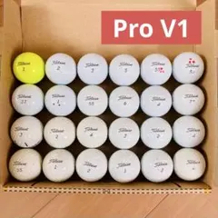 ロストボール 24球 タイトリスト Pro V1 Titleistのサムネイル