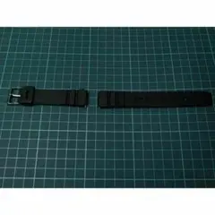 ★新品★時計替えベルト　換えバンド　交換バンド（１８ｍｍ）黒色｛バネ棒付属｝★