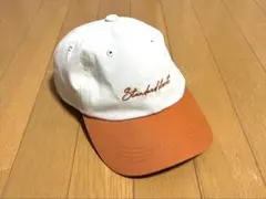 niko and... バイカラーロゴキャップ オレンジ